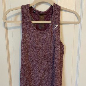 PURPLE GYMSHARK TANK TOP